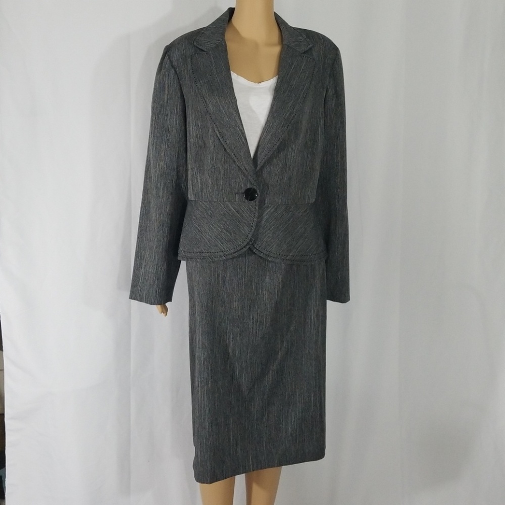 Sweet Suit Women's Skirt Suit Gray
